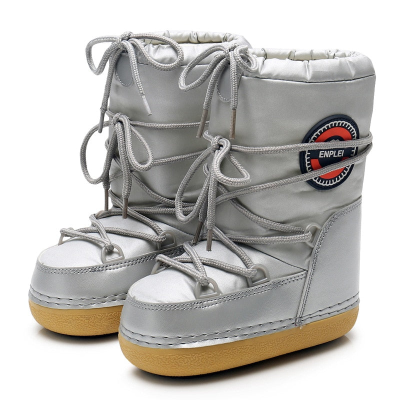 2023 Winter Snow Boots Women Ski Boots Fluffy Hairy Winter Fur Boots