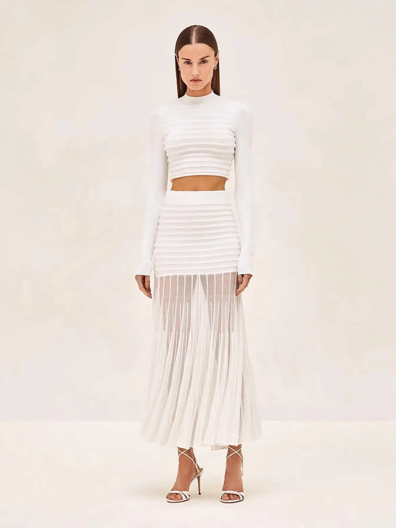 Alexis - Franki Skirt - White