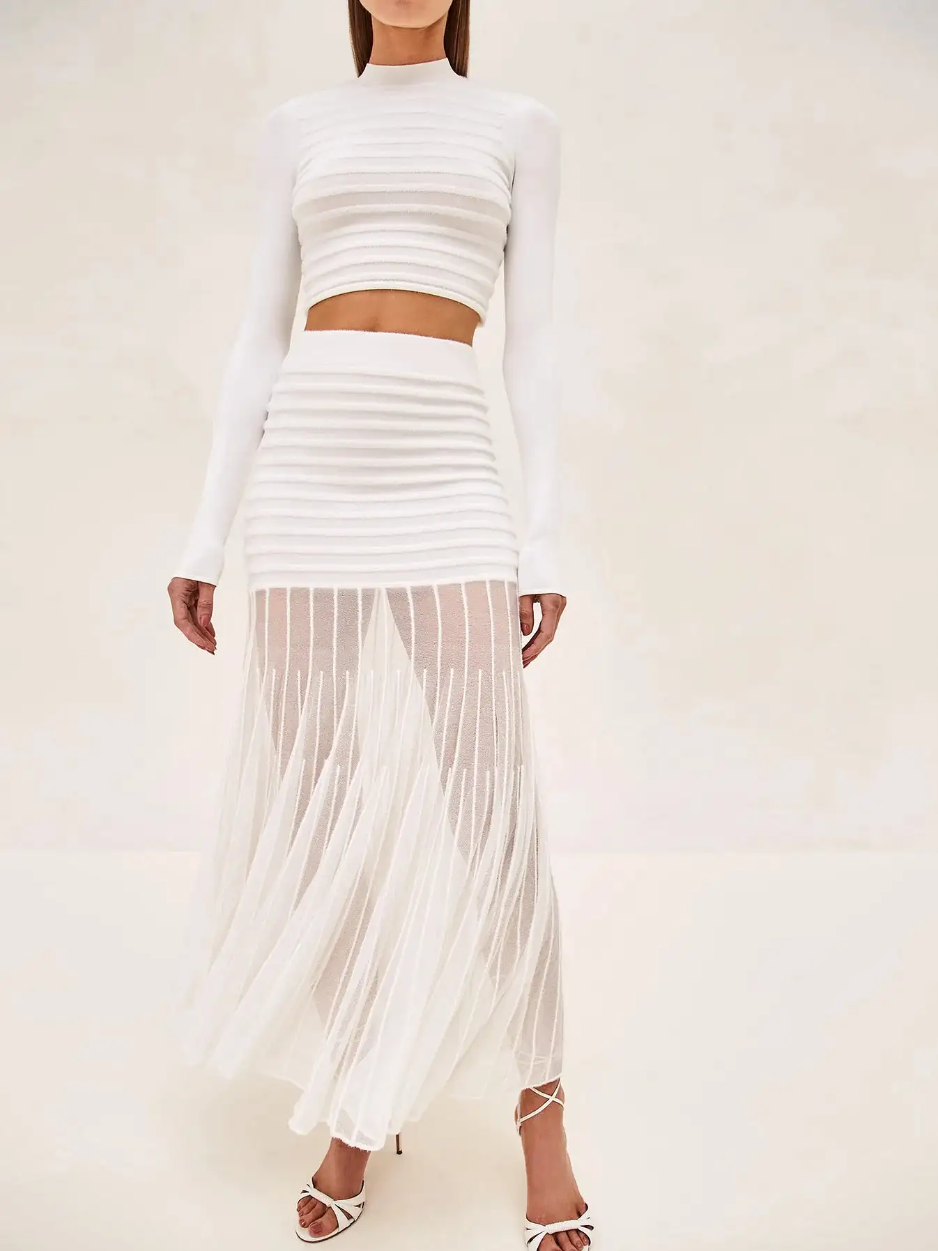 Alexis - Franki Skirt - White