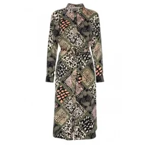 Animal Print Midi Dress - 2208303