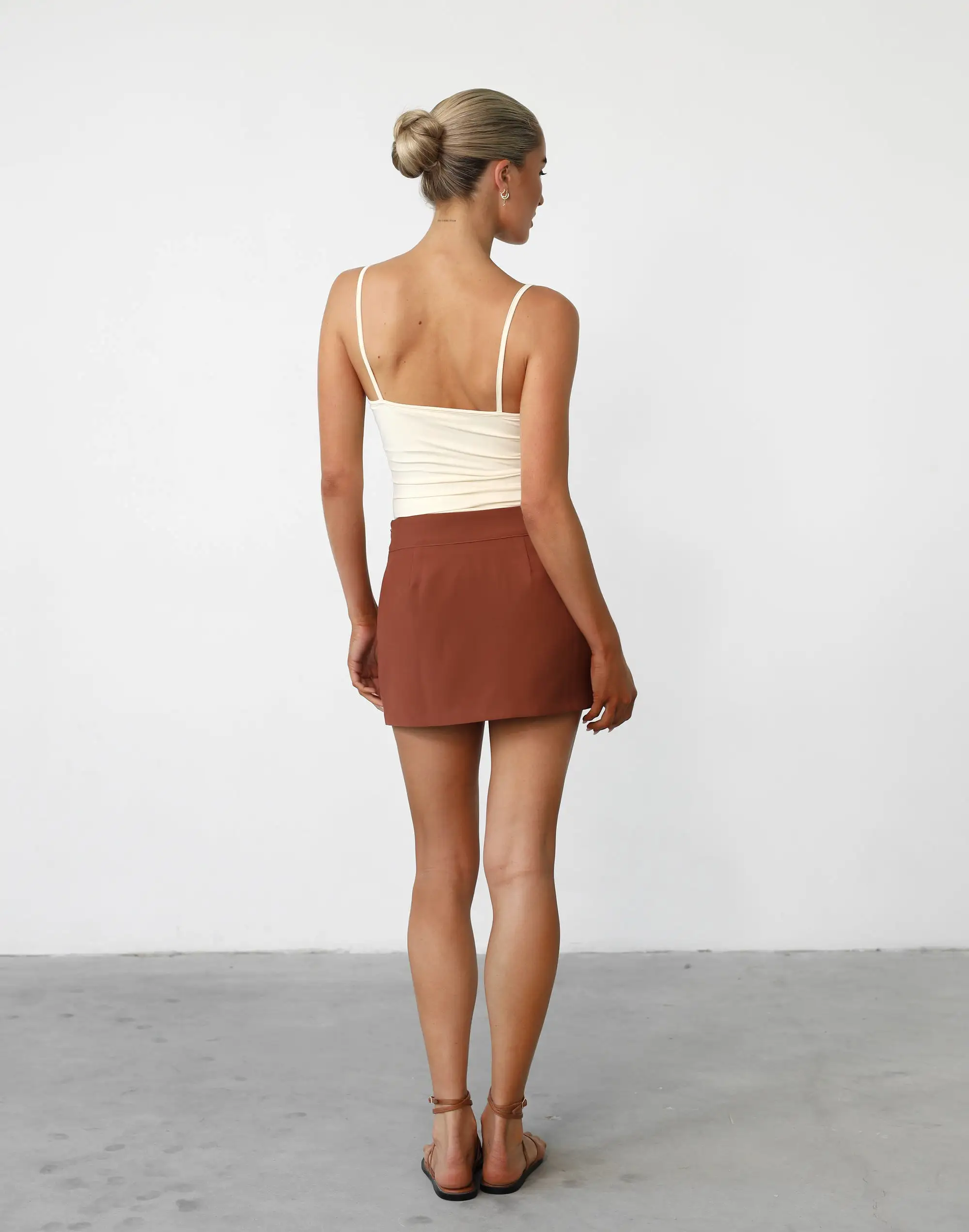 Ashwood Mini Skirt (Clay)