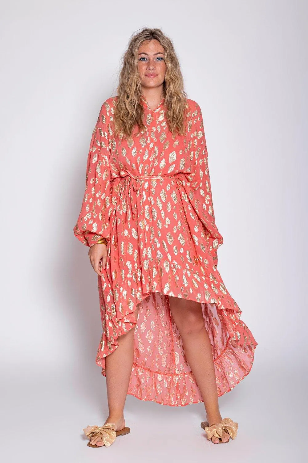 Azelie Hi Lo Shirt Dress