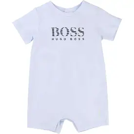 Baby Blue Short Sleeve Bodysuit