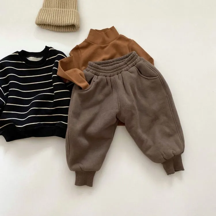 Baby Kid Girls Boys Solid Color Pants Wholesale 23113007