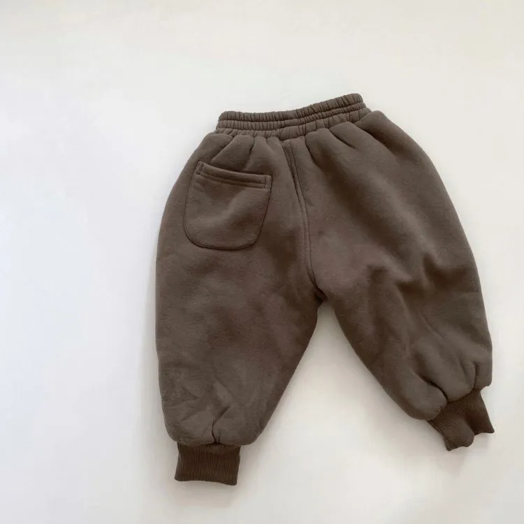 Baby Kid Girls Boys Solid Color Pants Wholesale 23113007