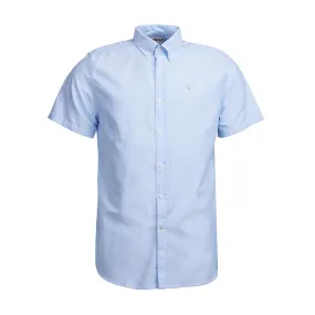 Barbour - Oxford 3 Tailored Fit SS Shirt in Sky Blue