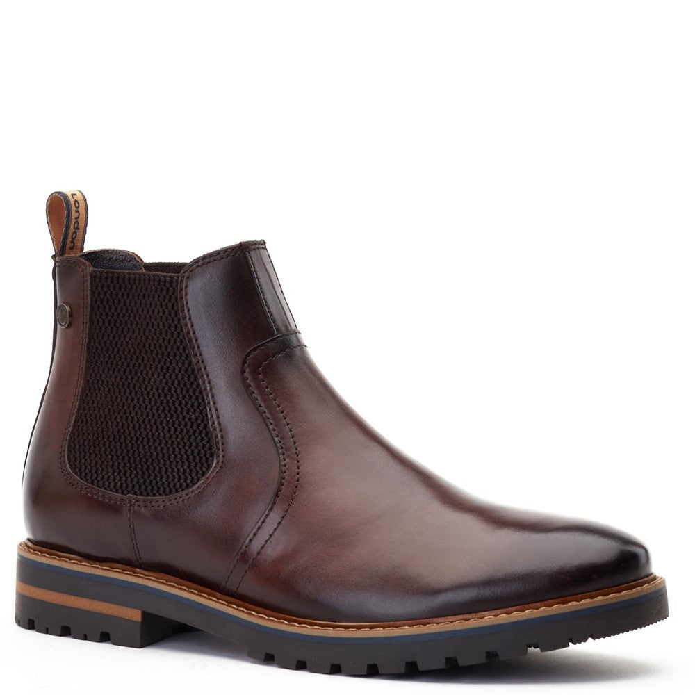 Base London Cutler Washed Chelsea Boot