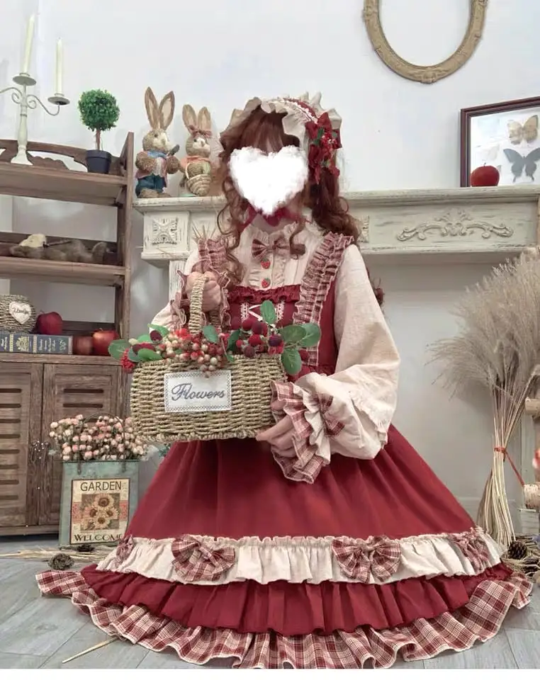 berry girl lolita one piece op dress