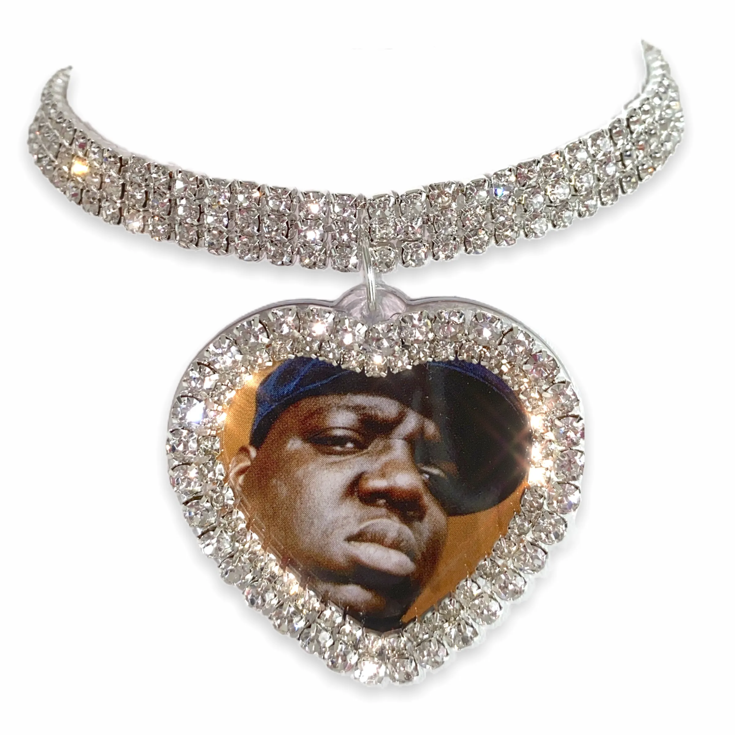 Biggie Bedazzled Vintage Remix Necklace