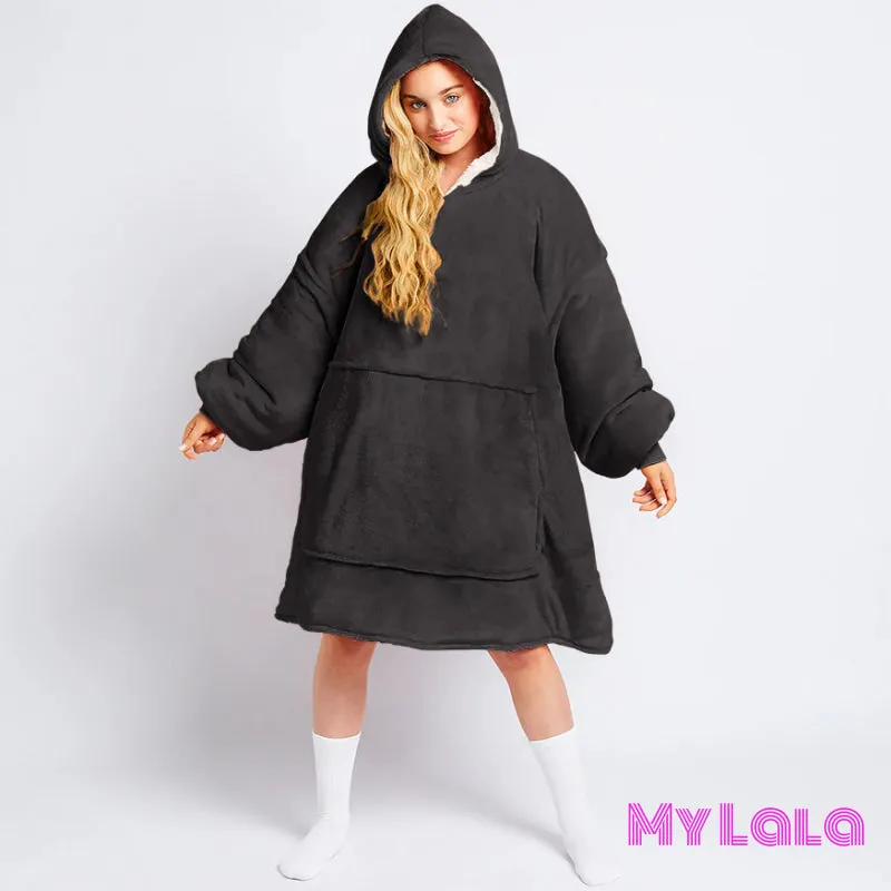 Blanket Hoodie (Black)