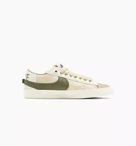 Blazer Low 77 Jumbo Womens Lifestyle Shoe - Beige/Green