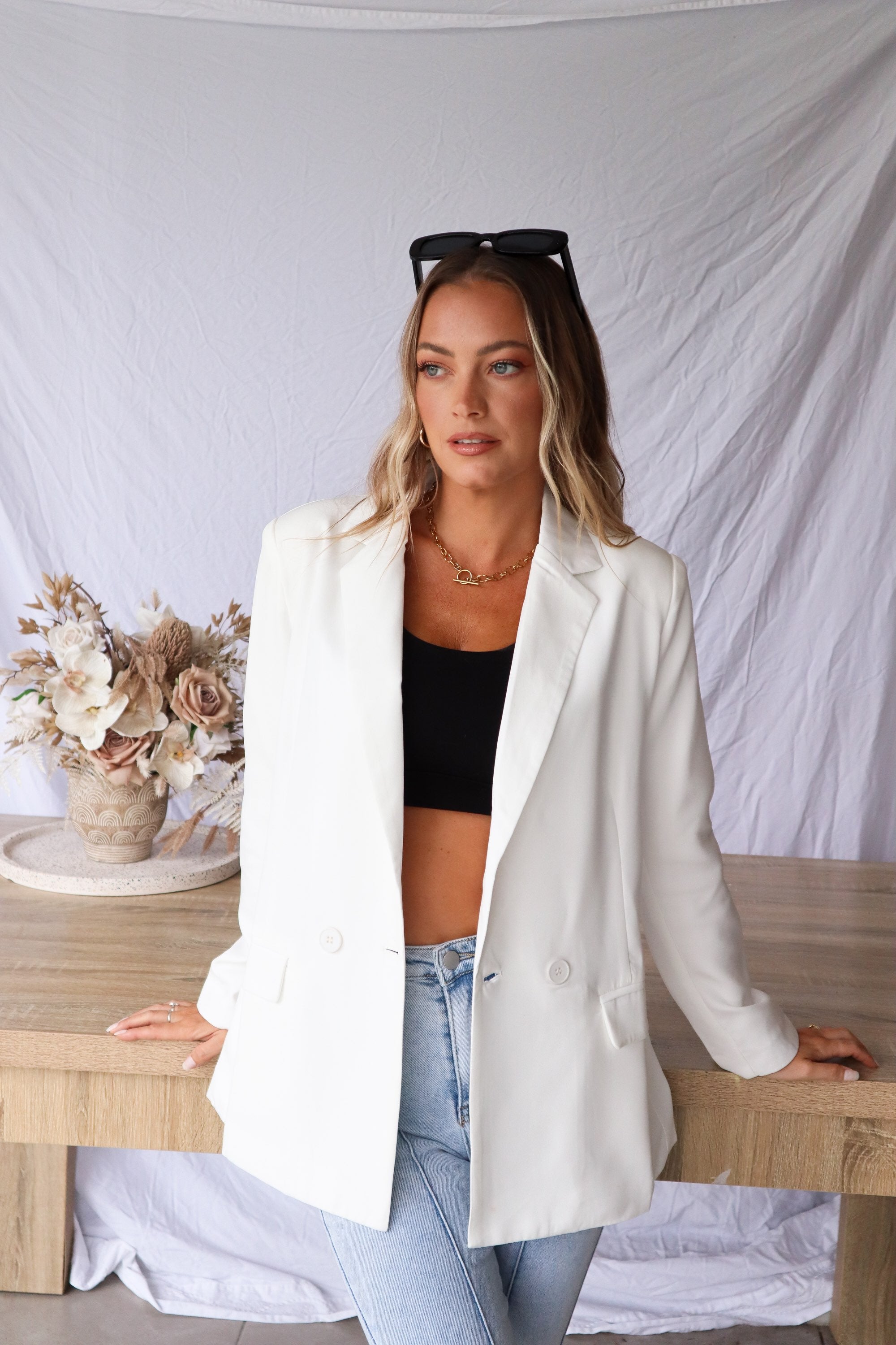 Blazer - White