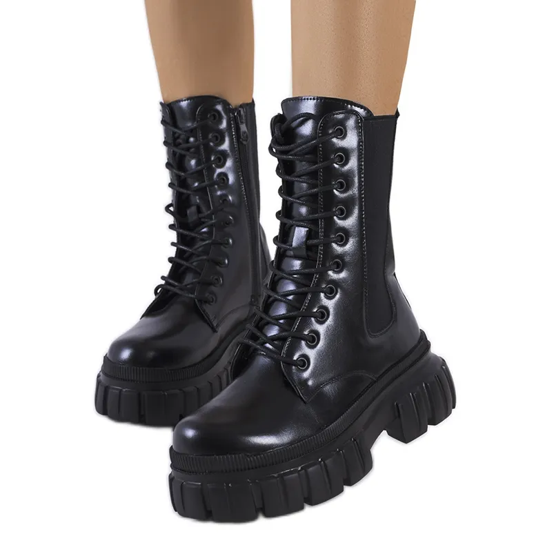 BM Black Nanjing Boots