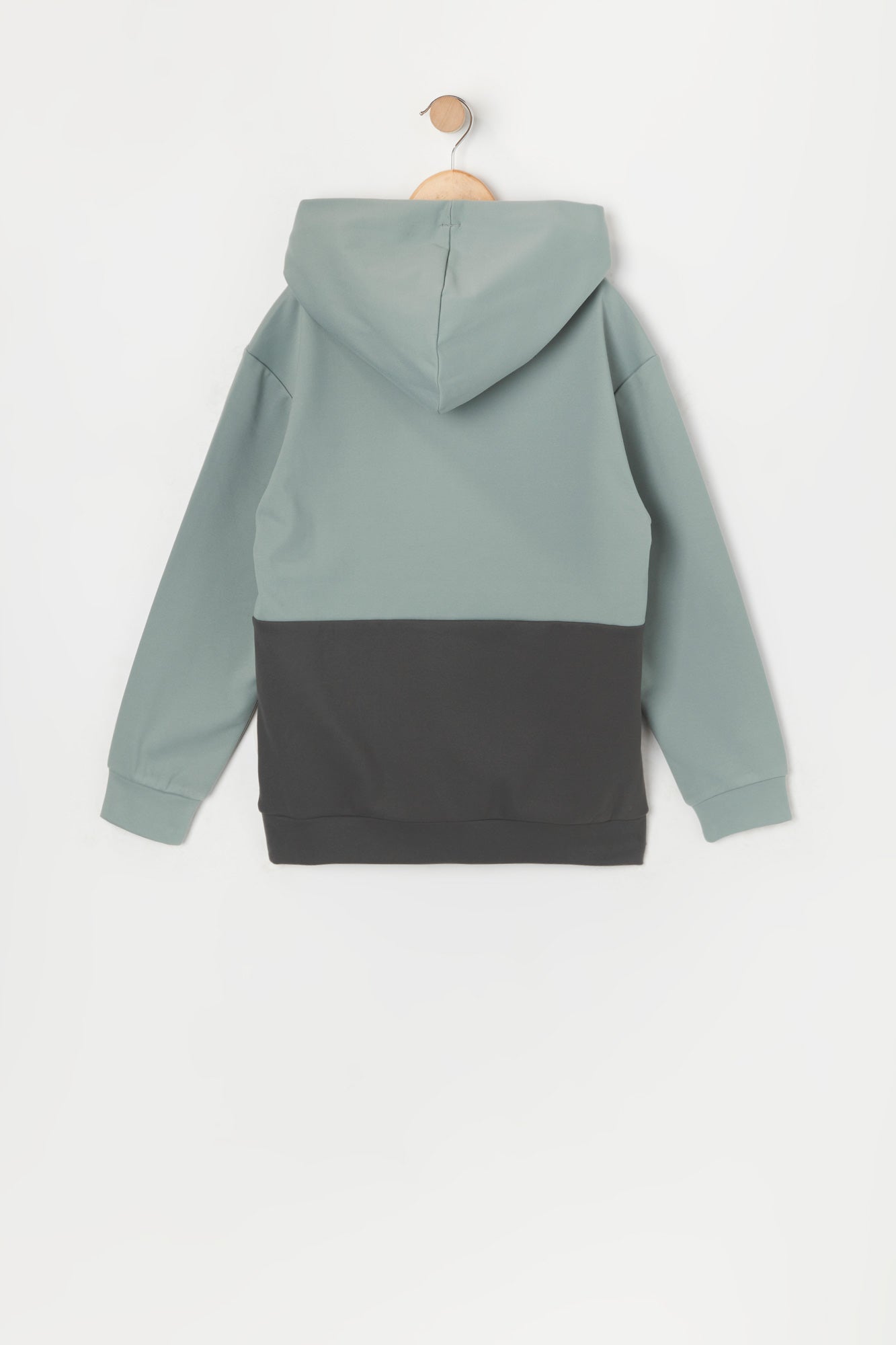 Boys Soft Tech Fleece Colourblock Hoodie