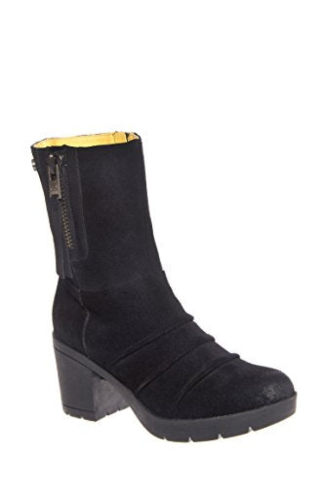 Bussola Women's •Bucharest 1548•  Mid Heel Boot - Black 39