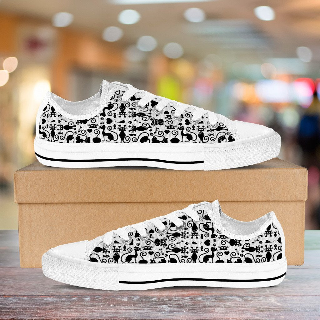 Cats Low Top Shoes White