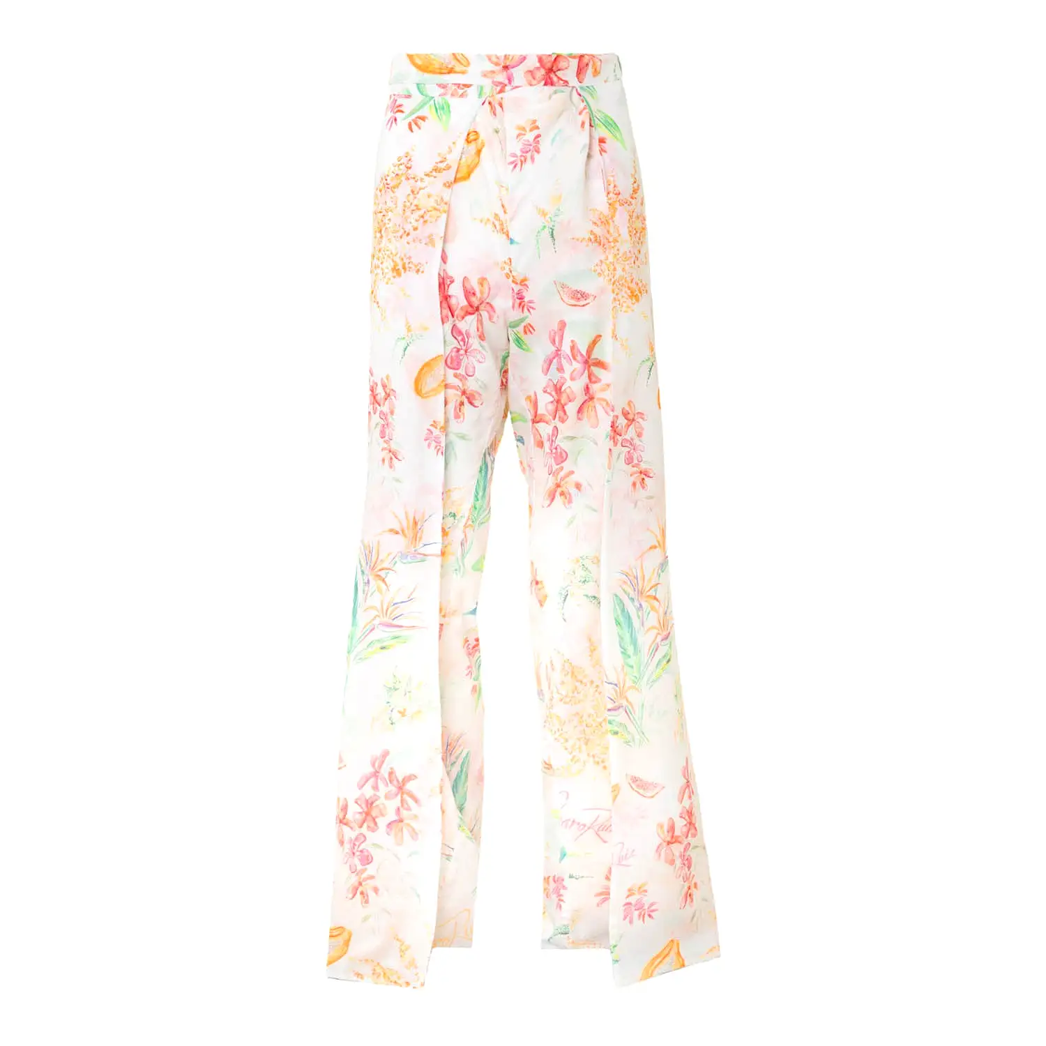 Charo Ruiz - Trouser Pareo Agnes - White Fresca