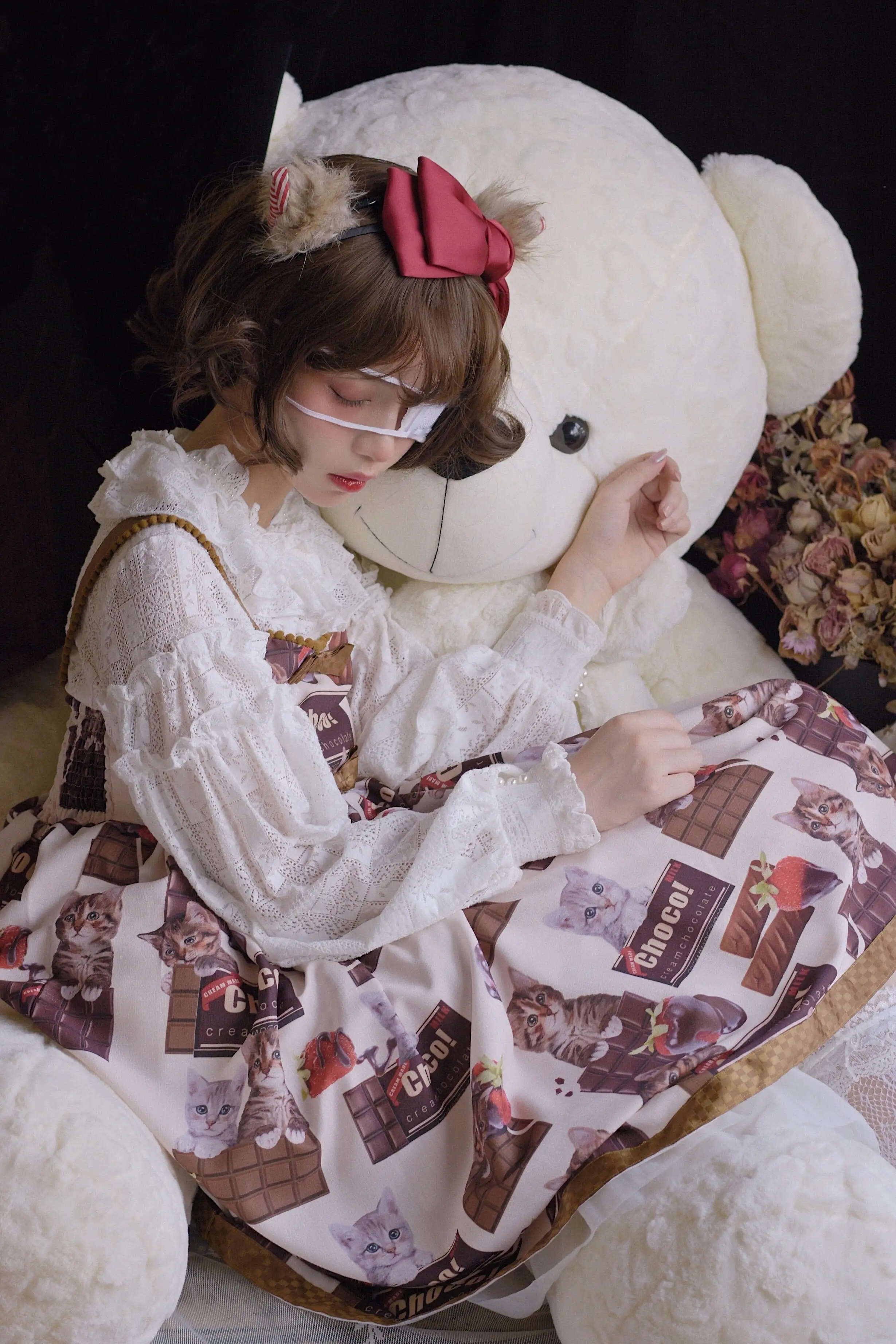 choco Chocolate cat jsk Lolita dress