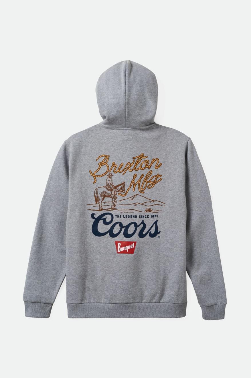 Coors Legends Hoodie - Heather Grey