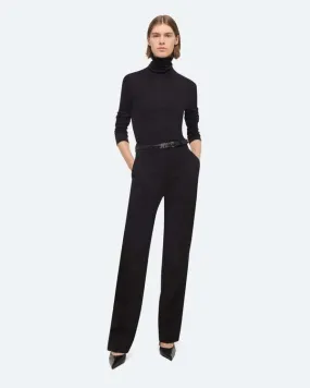 Cotton Turtleneck - Black