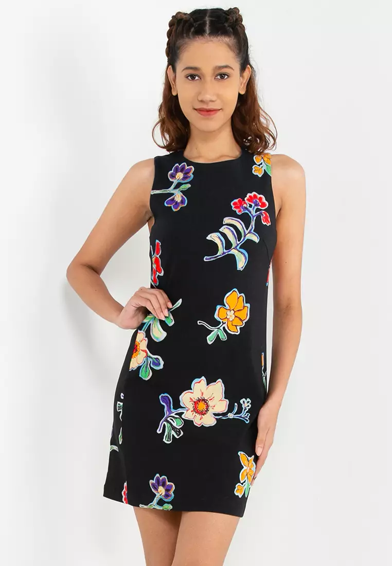 Desigual Sundance Slim Floral Dress