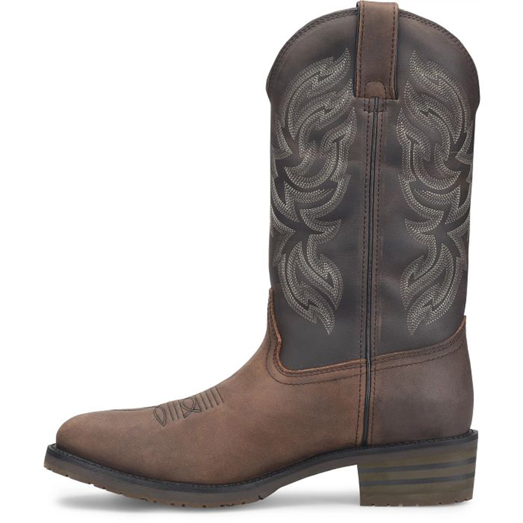 Double H Men's Brown/Black Tascosa West Boots