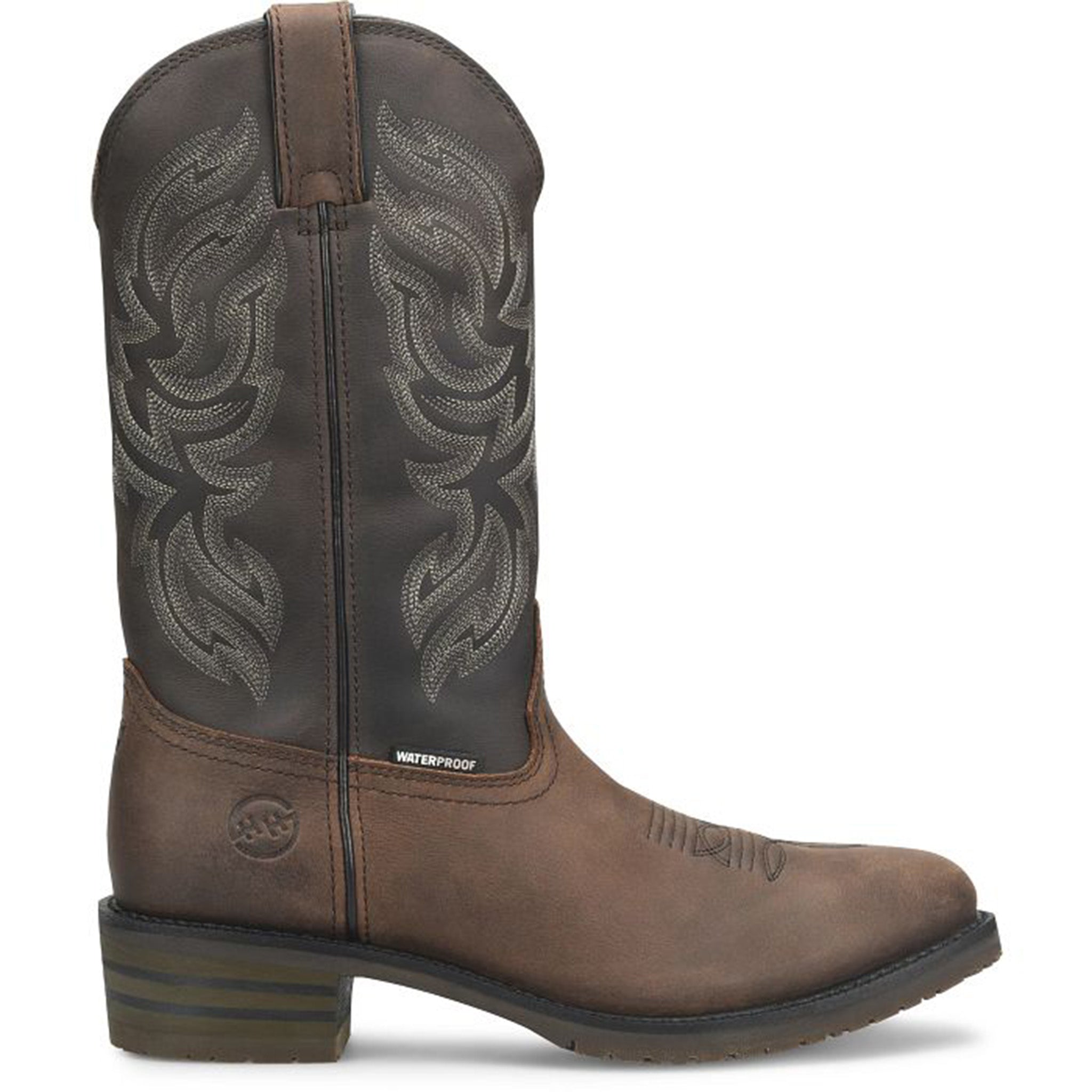 Double H Men's Brown/Black Tascosa West Boots