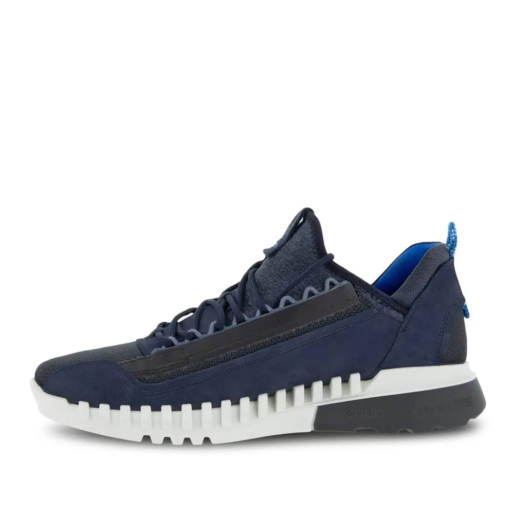 Ecco Zipflex M Low Sneaker Marine