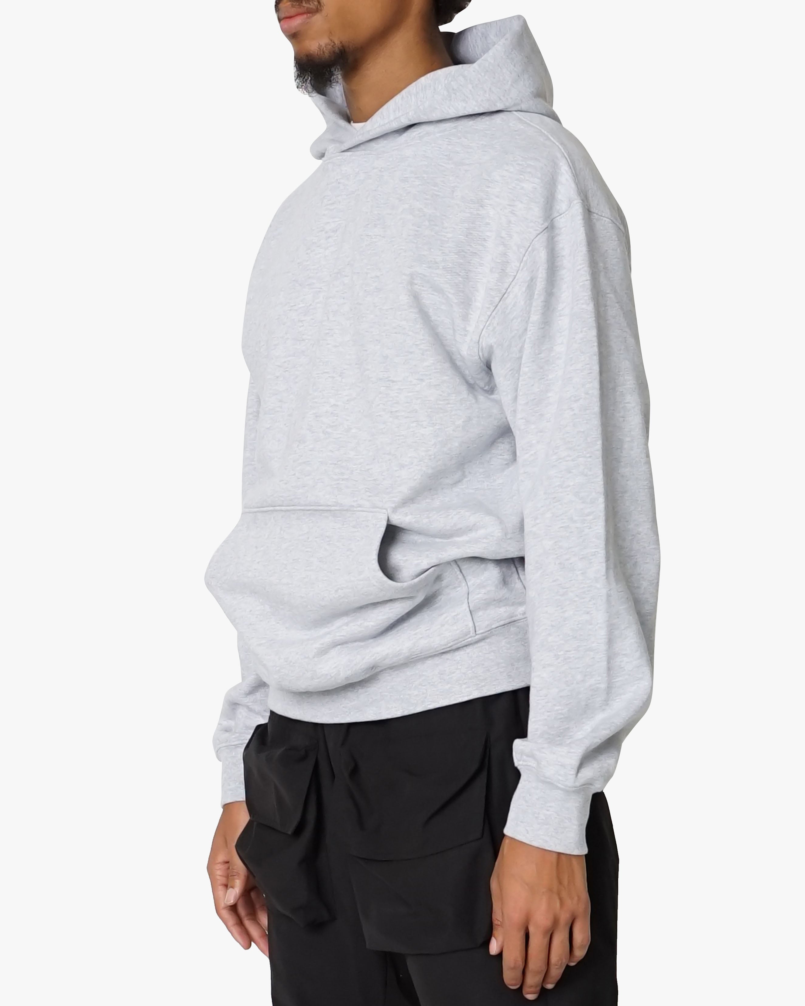 EPTM BIG N TALL PERFECT BOXY HOODIE-HEATHER GREY