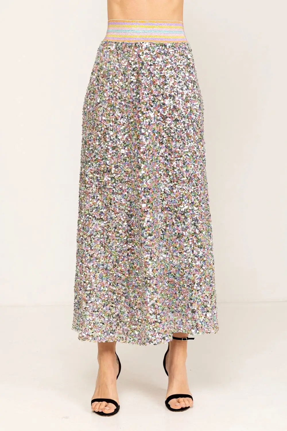 FABULOSA MIDI SKIRT SORBET