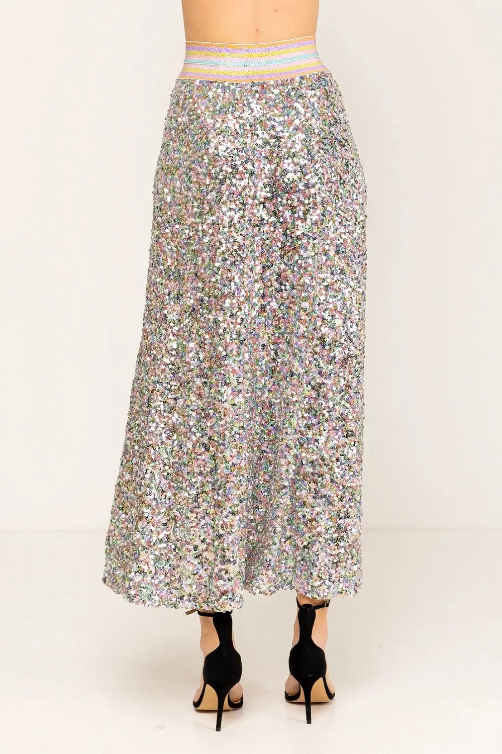 FABULOSA MIDI SKIRT SORBET