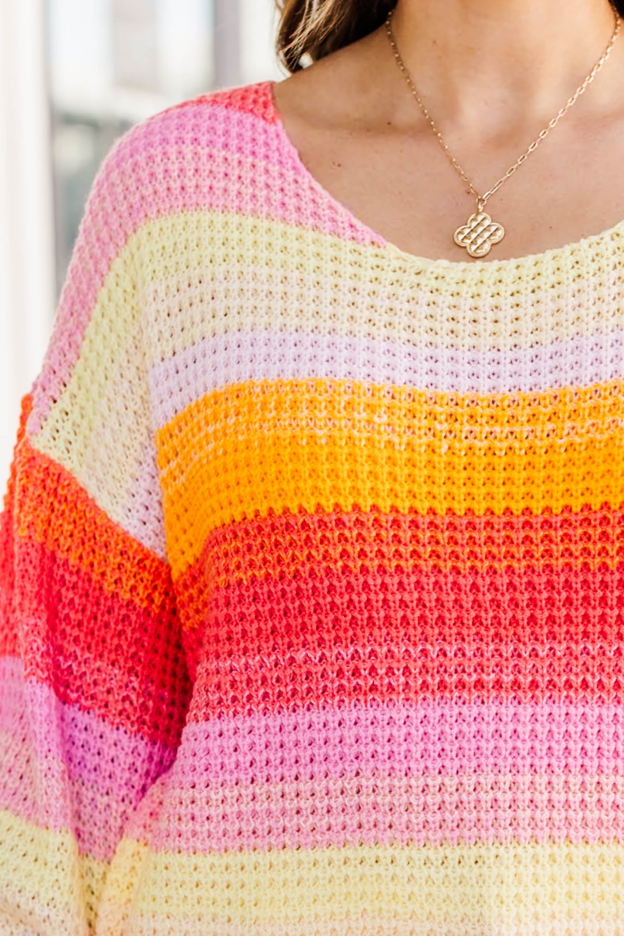 Fire Me Up Cropped Sweater, Yellow