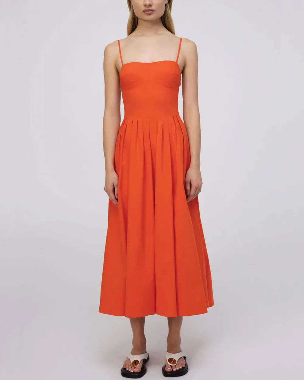 Flame Kittiya Midi Dress