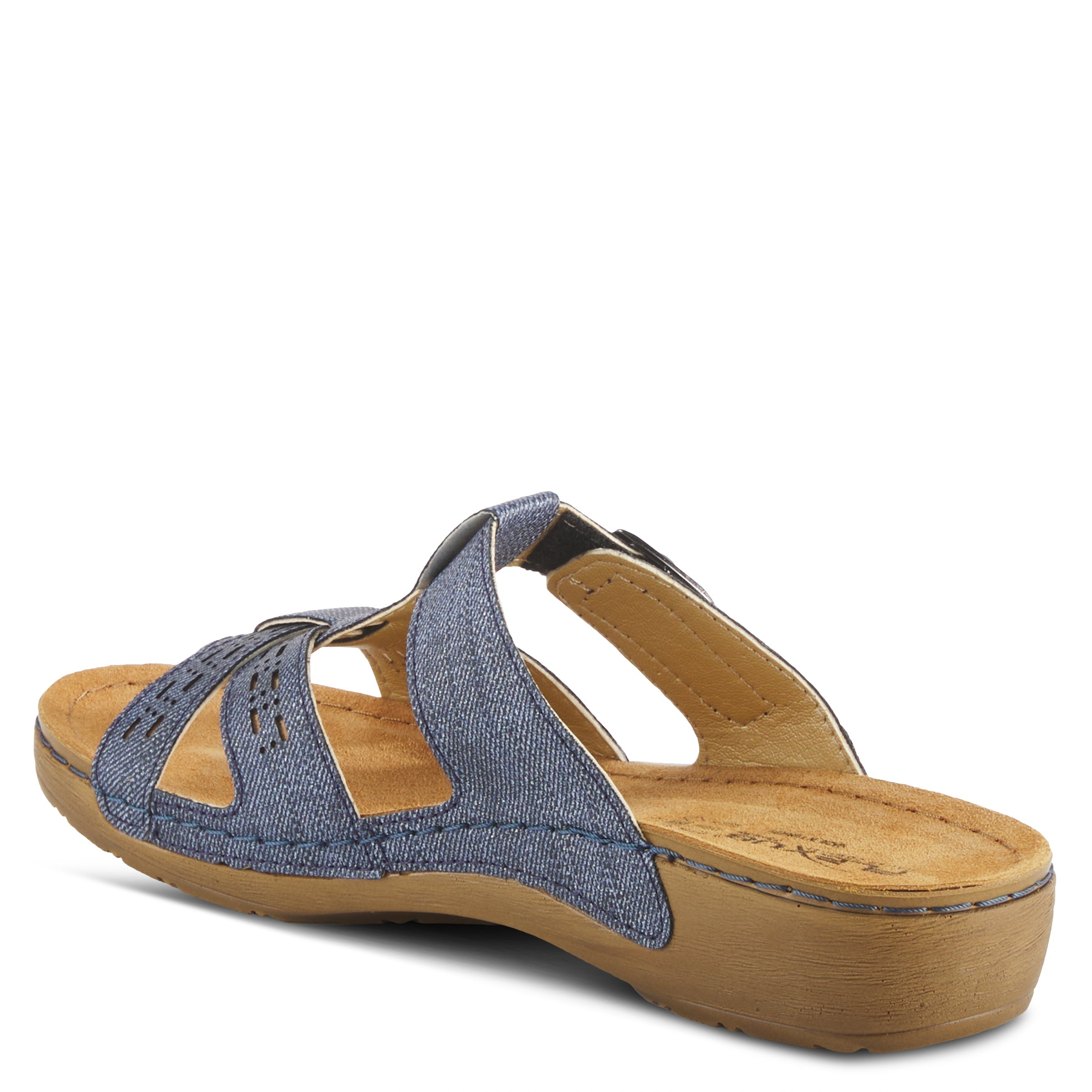 FLEXUS NERY-JEANS SLIDE SANDAL