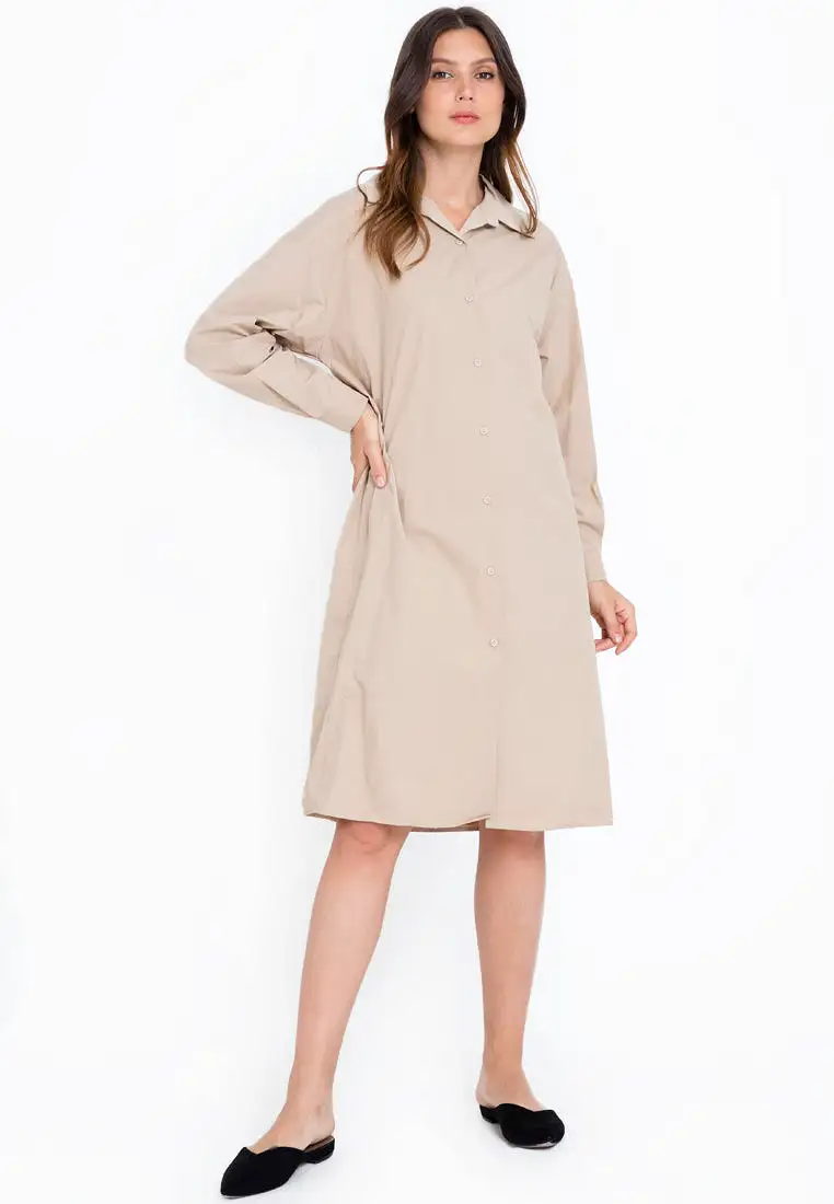 GELLA SHIRT DRESS