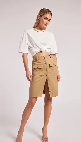 Generation Love - Cressida Skirt - Taupe