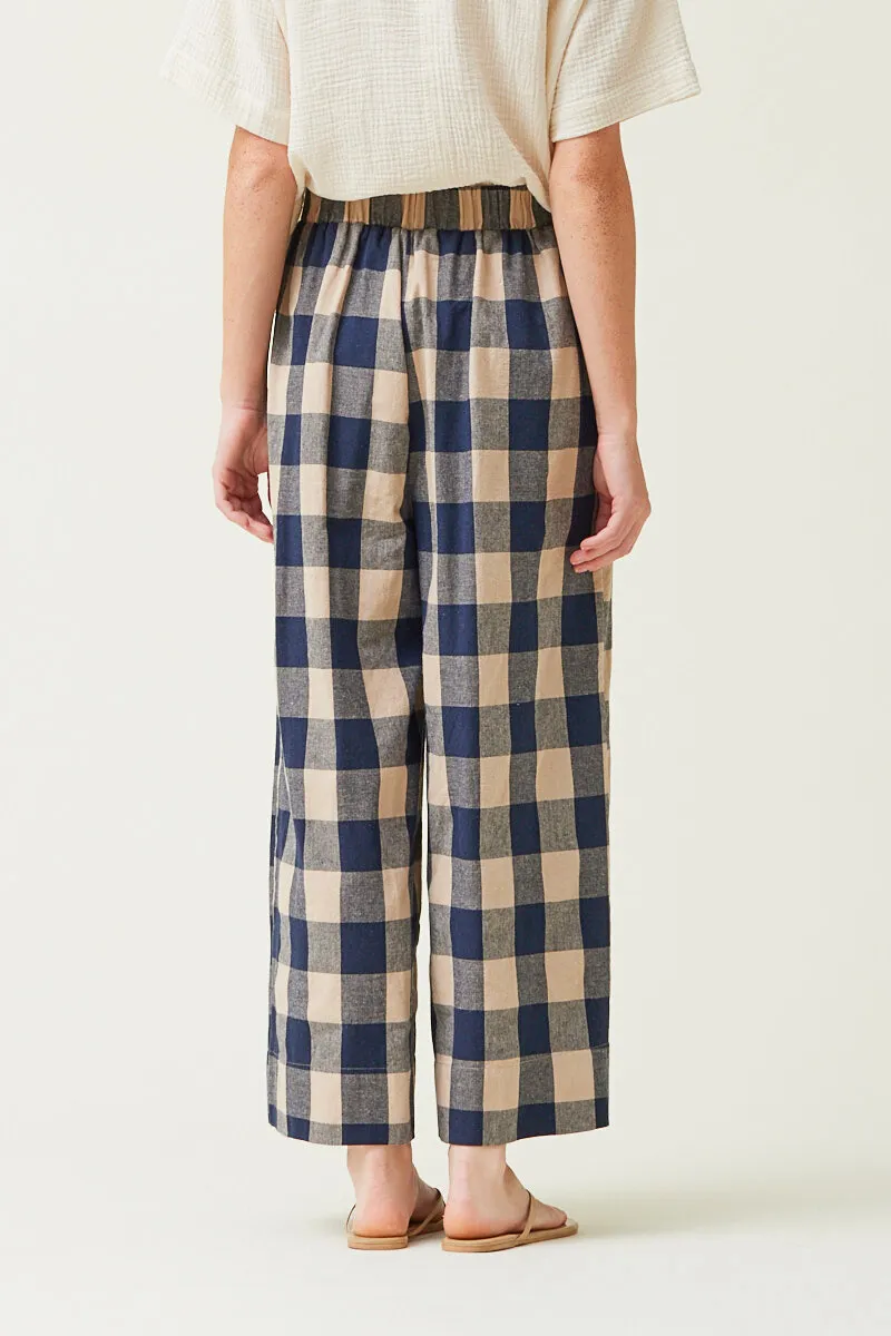 Gingham Lantern Pant