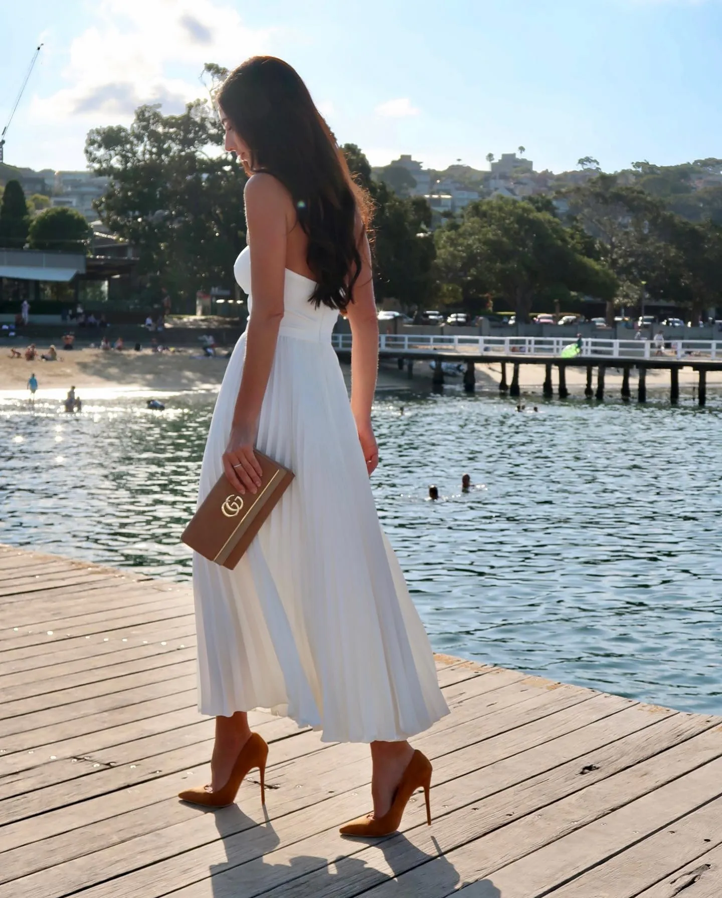 Hailey Dress - White