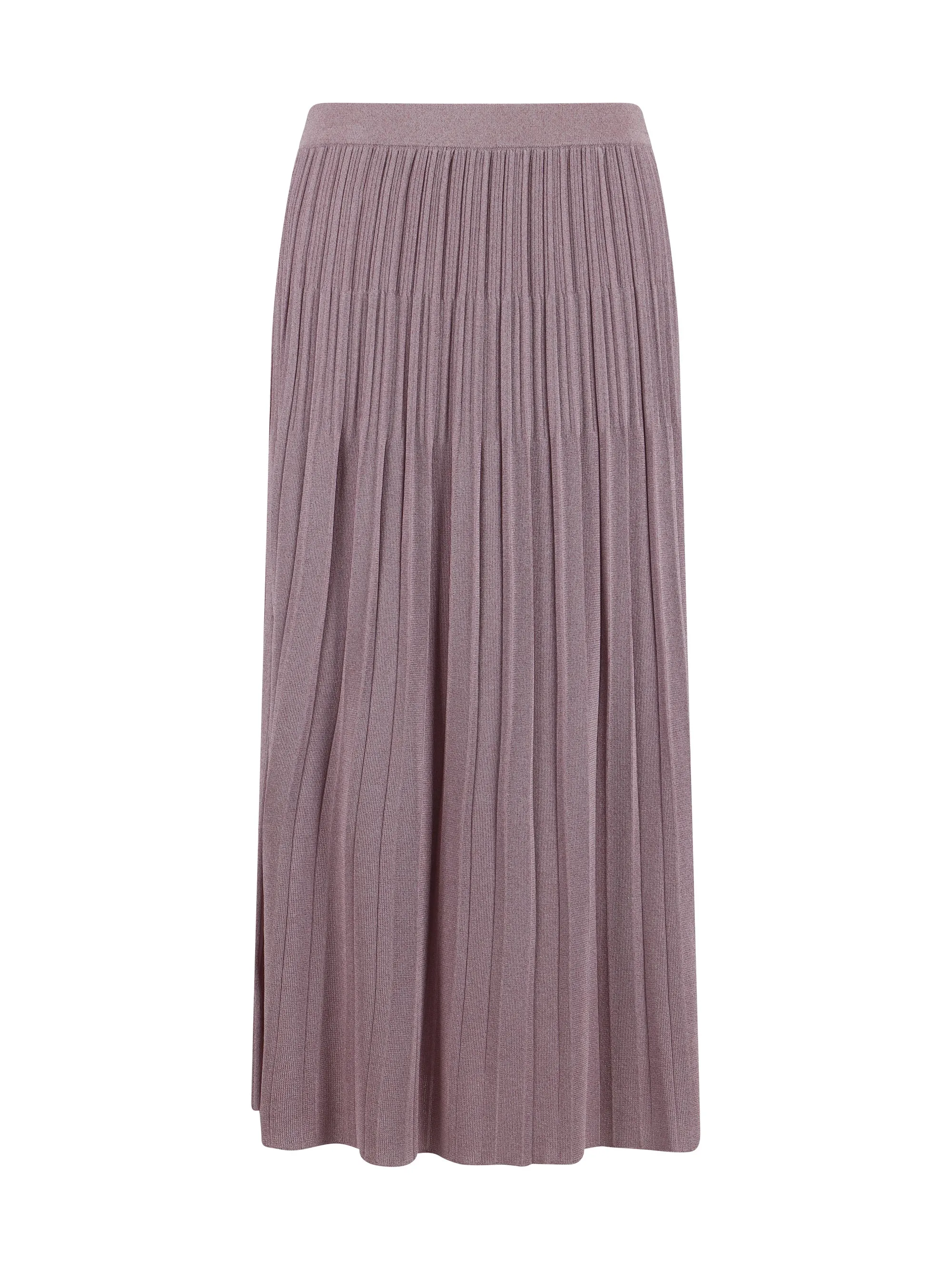 HALLIDAY RIB MIDI SKIRT