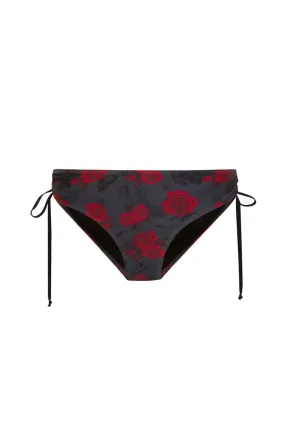 Hell Bunny - Bugs And Roses Bikini Pants | Dark Ages