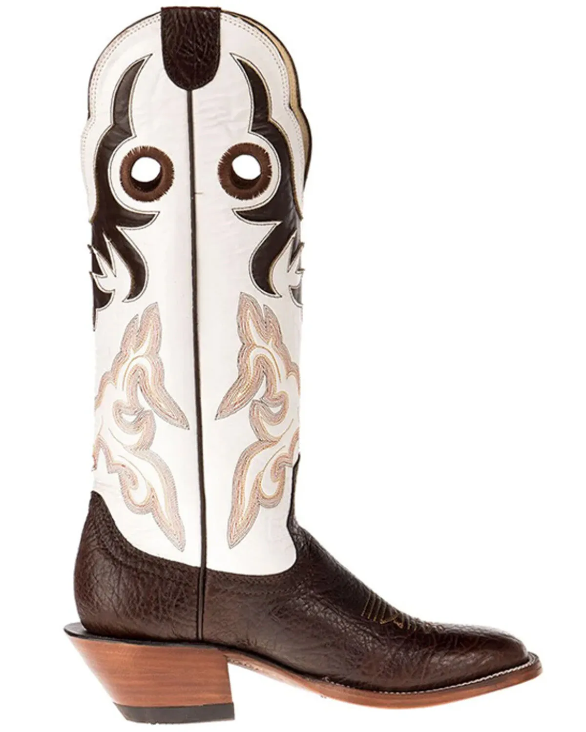 Hondo Boots Men's Spanish Shoulder Western Boots - Broad Square Toe