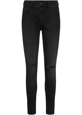 IVY Copenhagen Alexa Jeans Bangkok Distressed - black