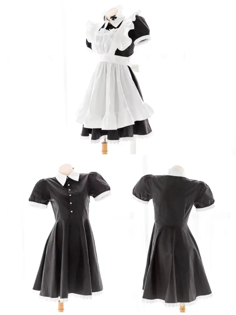 Japan anime maid dress set cosplay