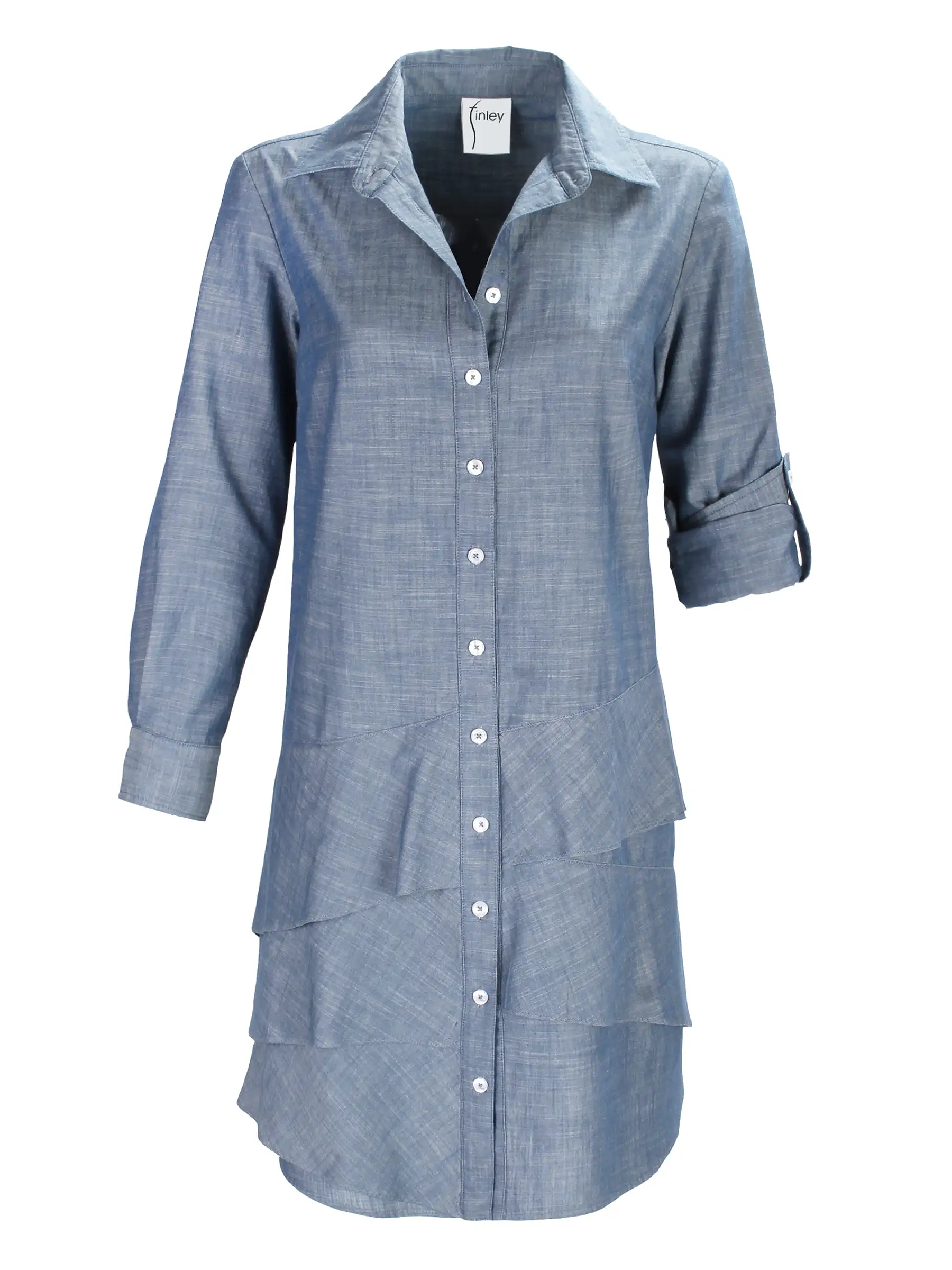 Jenna Shirt Dress Chambray - Webstore Exclusive