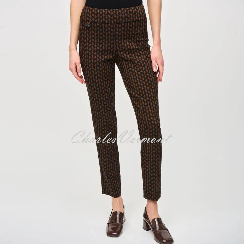 Joseph Ribkoff Abstract Print Trouser - Style 243306