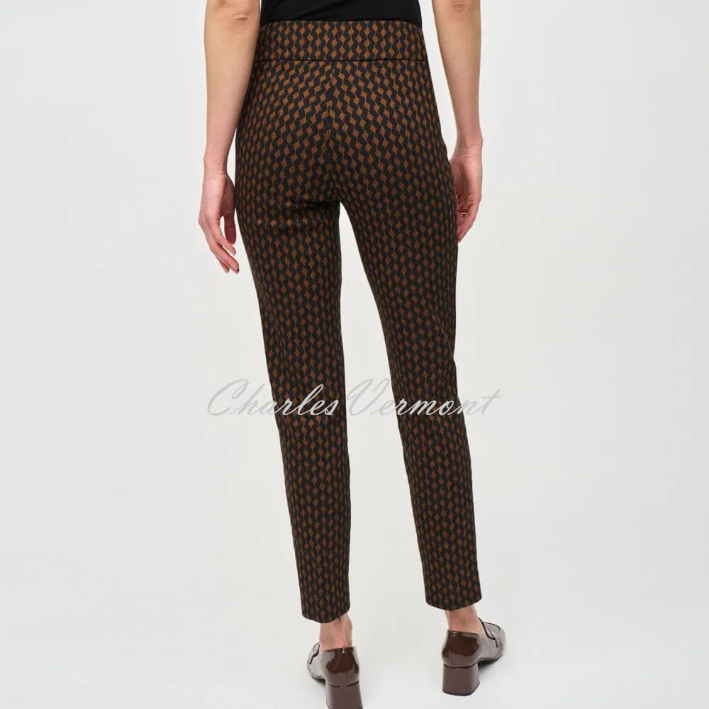 Joseph Ribkoff Abstract Print Trouser - Style 243306