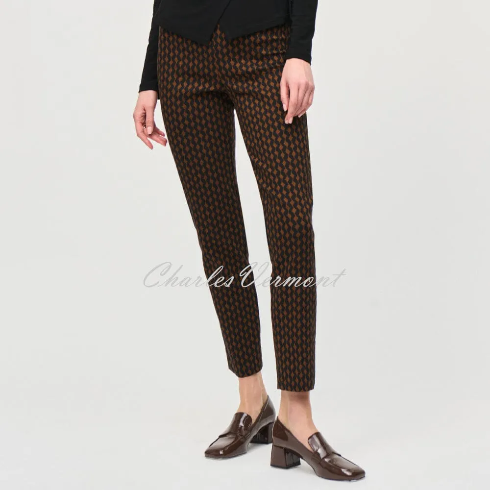 Joseph Ribkoff Abstract Print Trouser - Style 243306