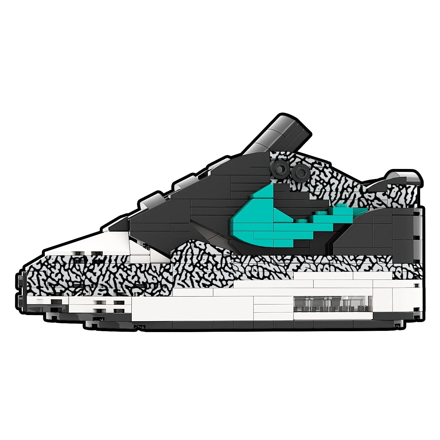 KICKSMINI Regular Air Max 1 Atmos Sneaker Bricks