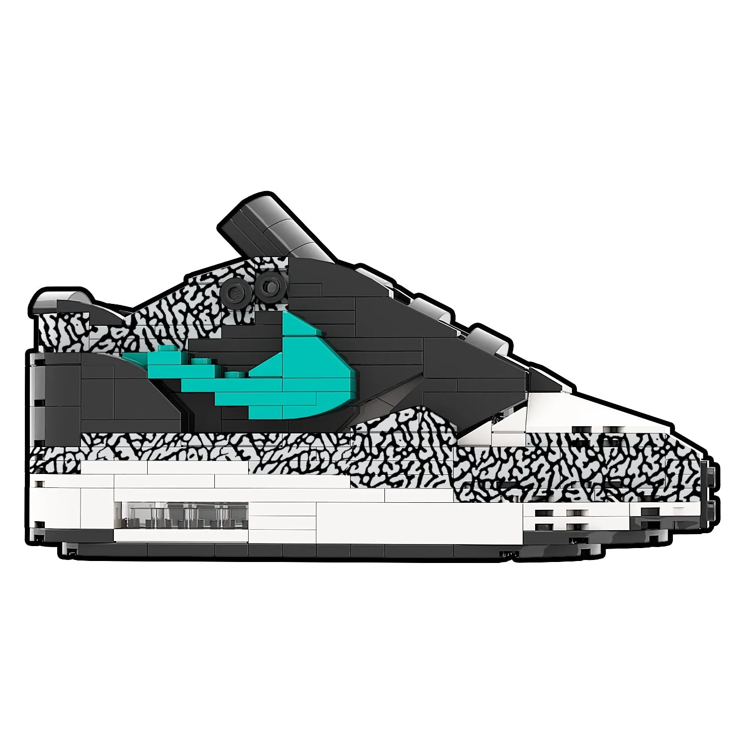 KICKSMINI Regular Air Max 1 Atmos Sneaker Bricks