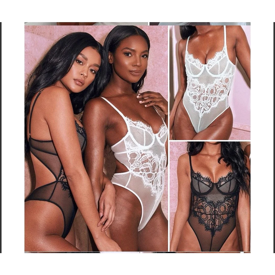 Lace Lingerie In Wear